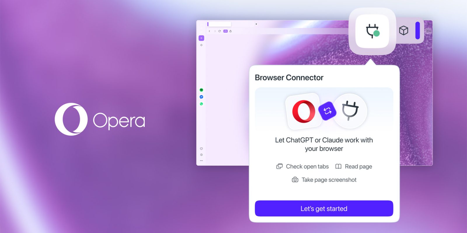 Opera Improves Browser Connector Functions for Opera One and Opera GX