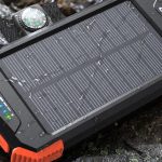 Portable Solar Power Bank Charges Your Phone Automatically
