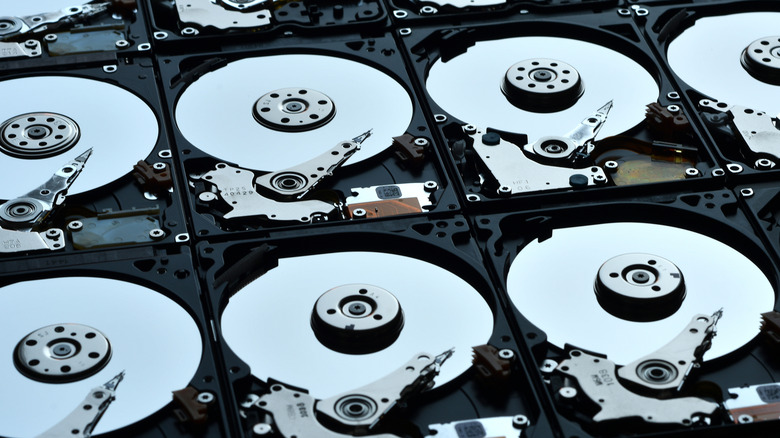 A comparison of different hard drive technologies and their capacities