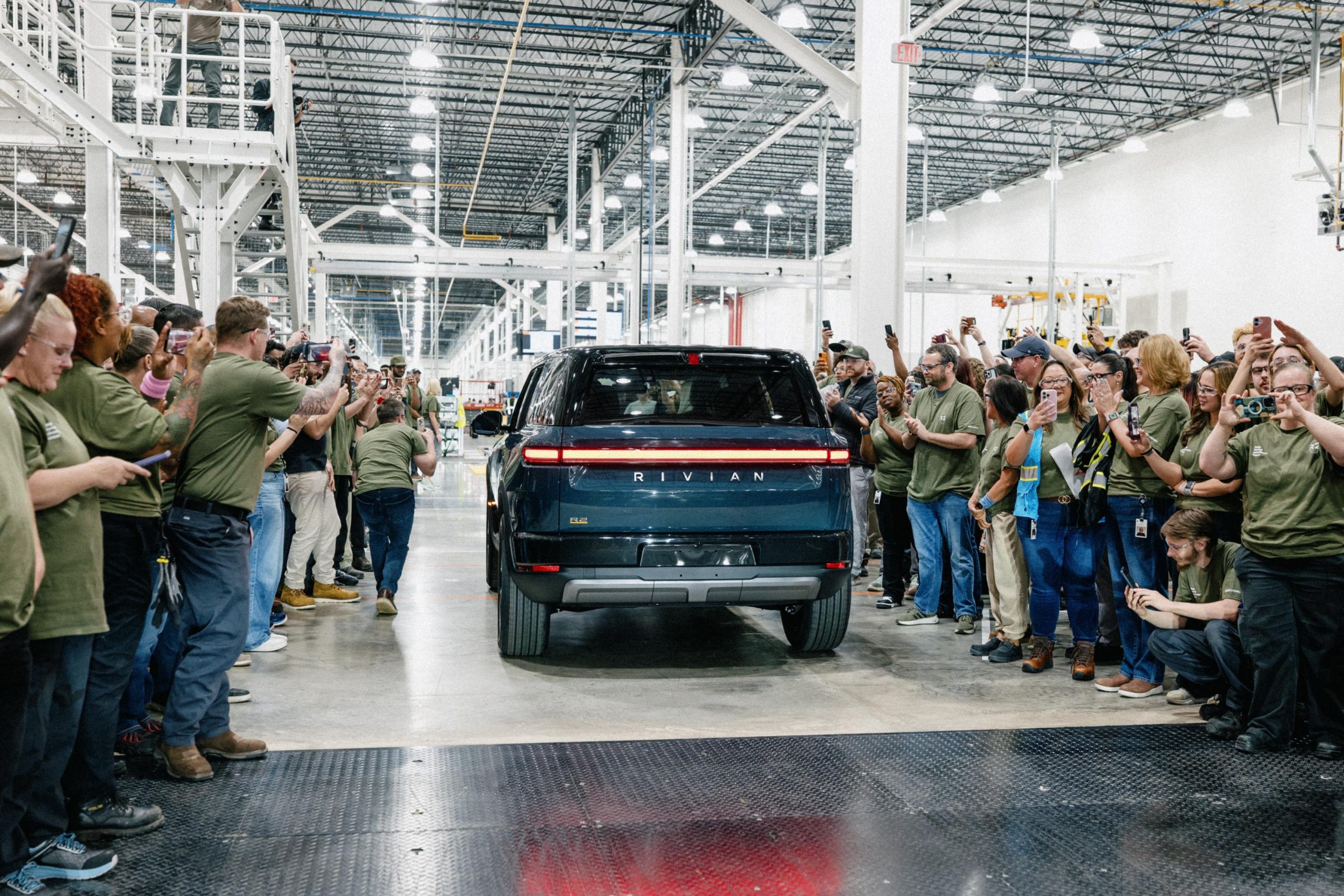 Rivian's Revenue Increases as R2 Production Begins