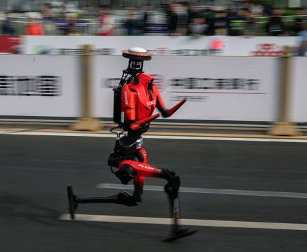 Robots Surpass Human Records at Beijing Half-Marathon