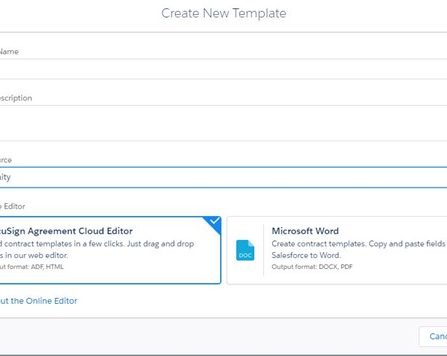 Salesforce Field Mapping with DocuSign Template
