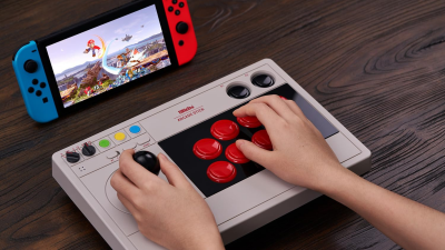 Save $14 on the 8BitDo Arcade Stick for Switch and PC at Amazon