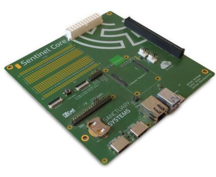 Sentinel Core: Raspberry Pi CM5 Mini-ITX Carrier Board with PCIe x16 Slot (Crowdfunding)