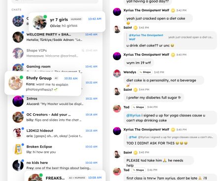 Shape Up: The App Connecting Humans and AI in Group Chats