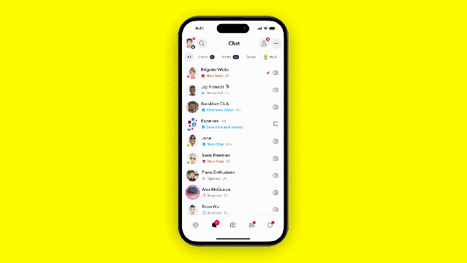Snapchat Introduces AI-Powered Conversational Ads to App
