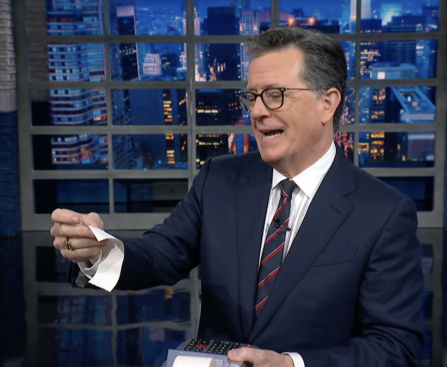 Stephen Colbert Analyzes the Truth Behind Trump's Tax Refunds