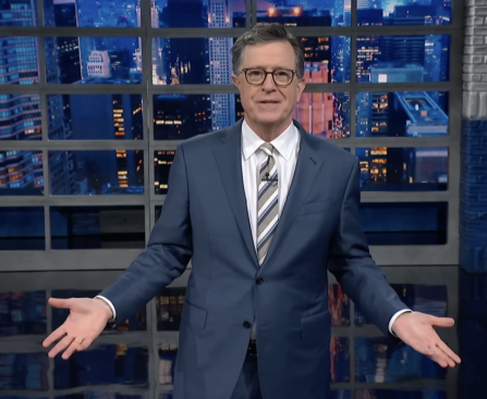 Stephen Colbert on Trump's AI Jesus Post and Knights Templar Backlash