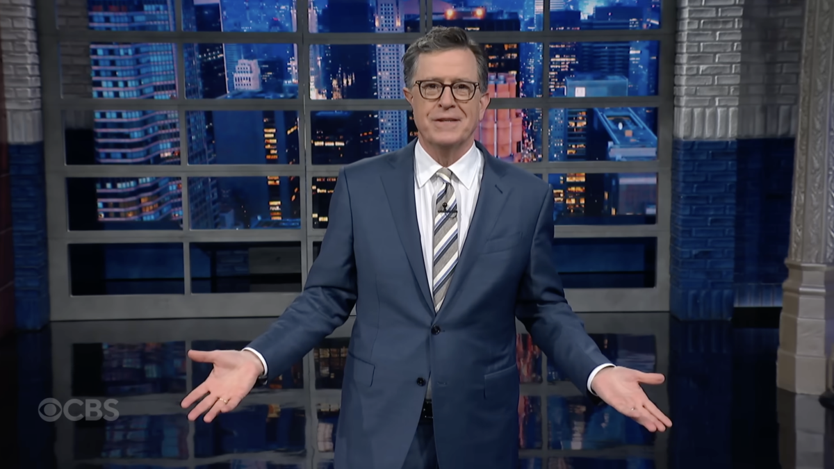 Stephen Colbert on Trump's AI Jesus Post and Knights Templar Backlash