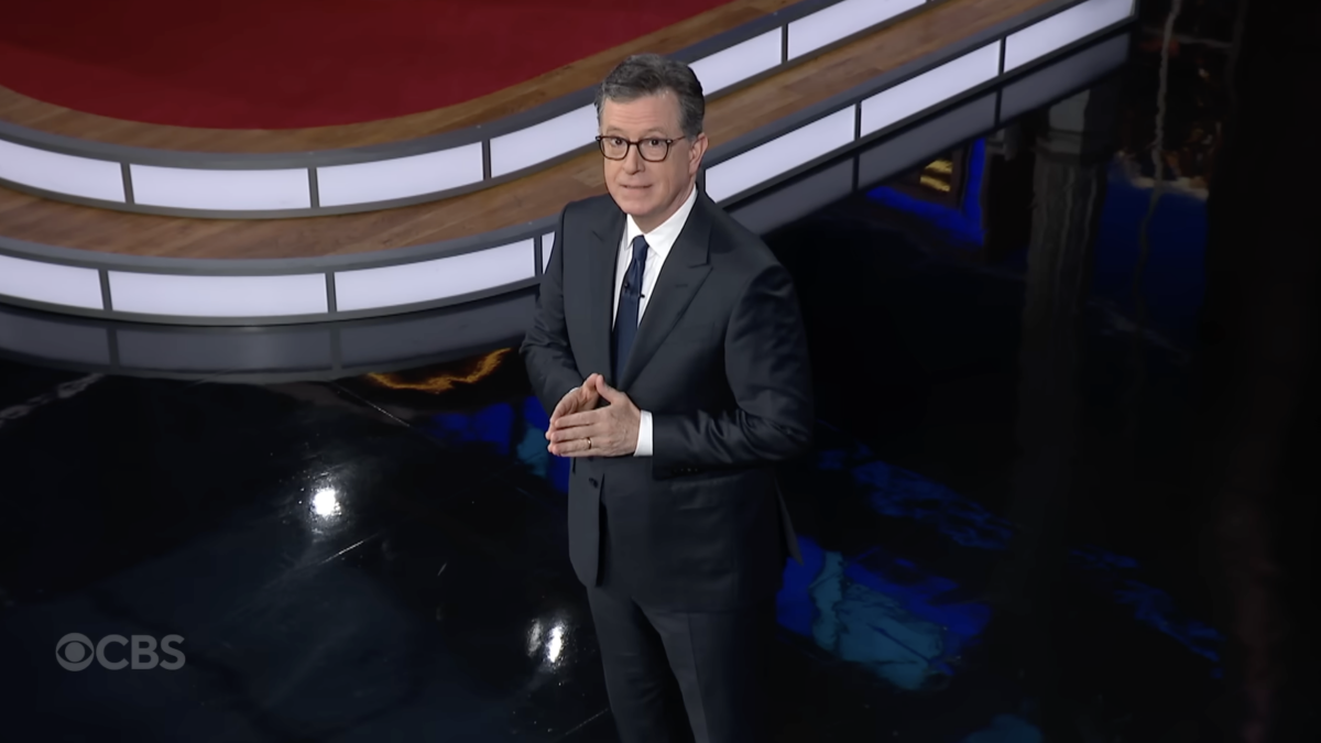 Stephen Colbert Responds to Pete Hegseth Confusing the Bible with 'Pulp Fiction'