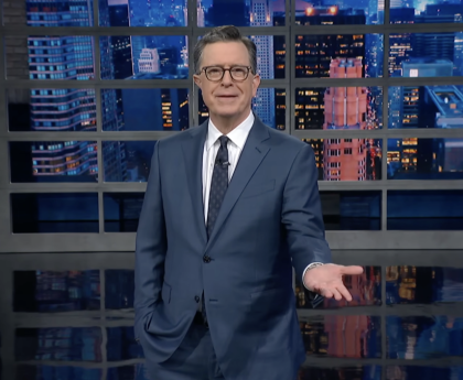 Stephen Colbert Responds to the Artemis II Moon Mission