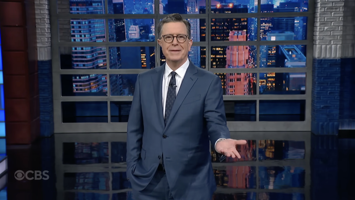 Stephen Colbert Responds to the Artemis II Moon Mission