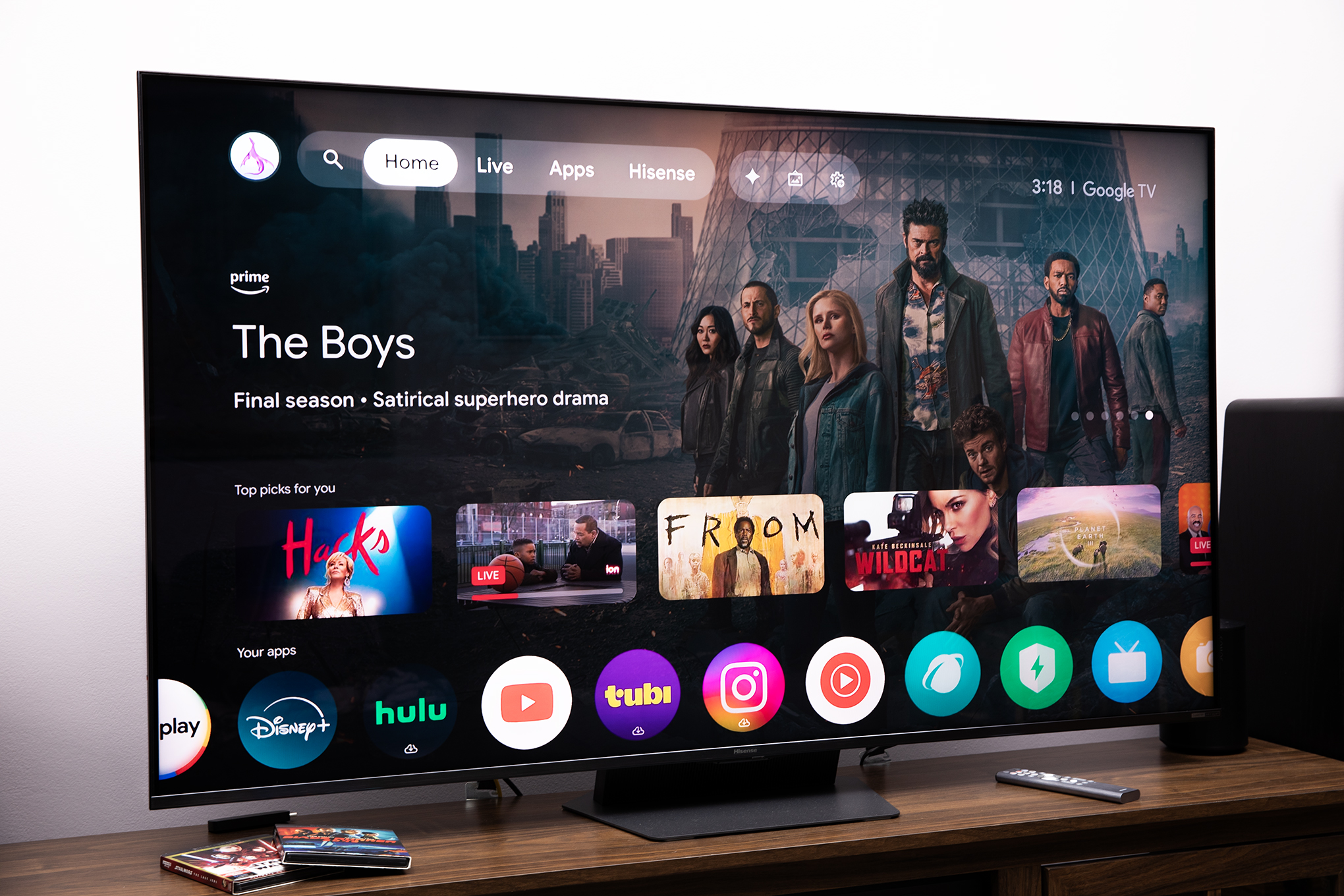 The Hisense UR9 is a strong initial challenge to OLED's dominance