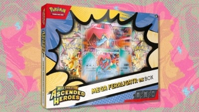 The Pokémon TCG Ascended Heroes Mega Feraligatr ex Box reaches record-low price on Amazon