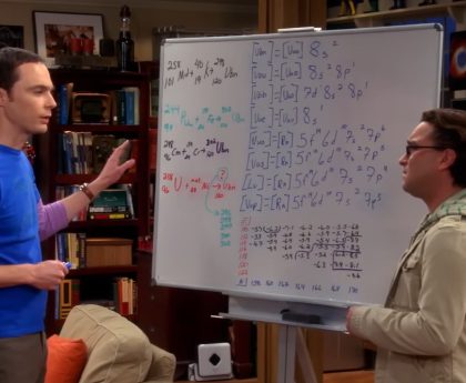 The Scientific Precision Underlying The Big Bang Theory's Whiteboards