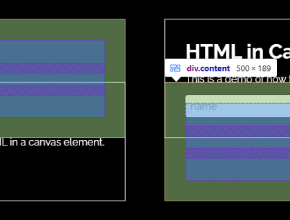 The Web Is Fun Again: Exploring HTML Experiments with Canvas