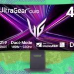 This 45-inch curved LG UltraGear OLED gaming monitor, regularly $2,000, is now over $400 off.