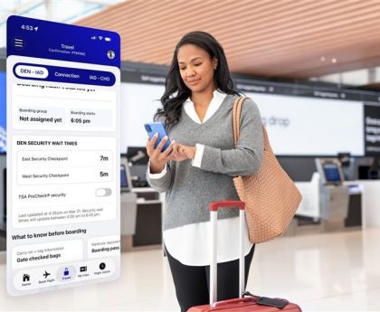 United's Mobile App Displays TSA Wait Times at Select Airports