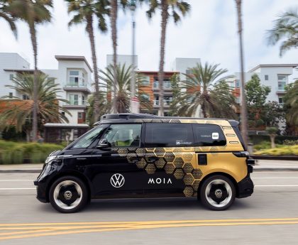 Volkswagen starts testing self-driving microbuses in Los Angeles before Uber launch