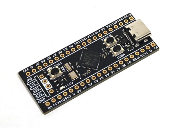 WeAct STM32U585CIU6 Core Mini: $8 STM32U5 Board with MicroPython v1.28 Support - CNX Software