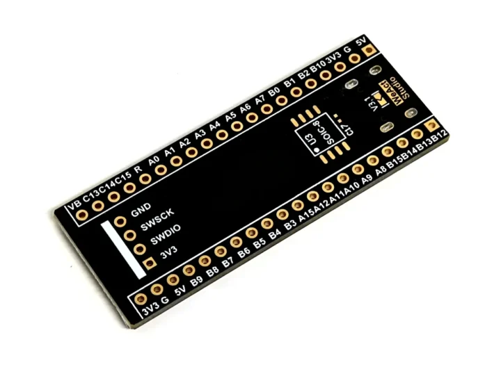 STM32U5 board bottom