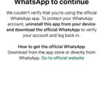 WhatsApp Alerts Hundreds of Users About Fake App from Government Spyware Developer