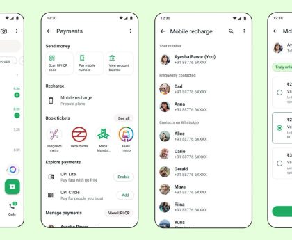 WhatsApp Introduces Prepaid Phone Recharges in India Amid Slow Payments Adoption