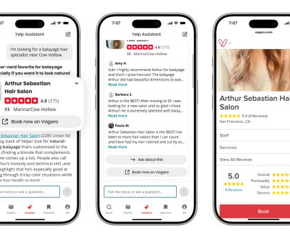 Yelp’s Enhanced AI Assistant: Answer Questions and Book Services in a Single Conversation