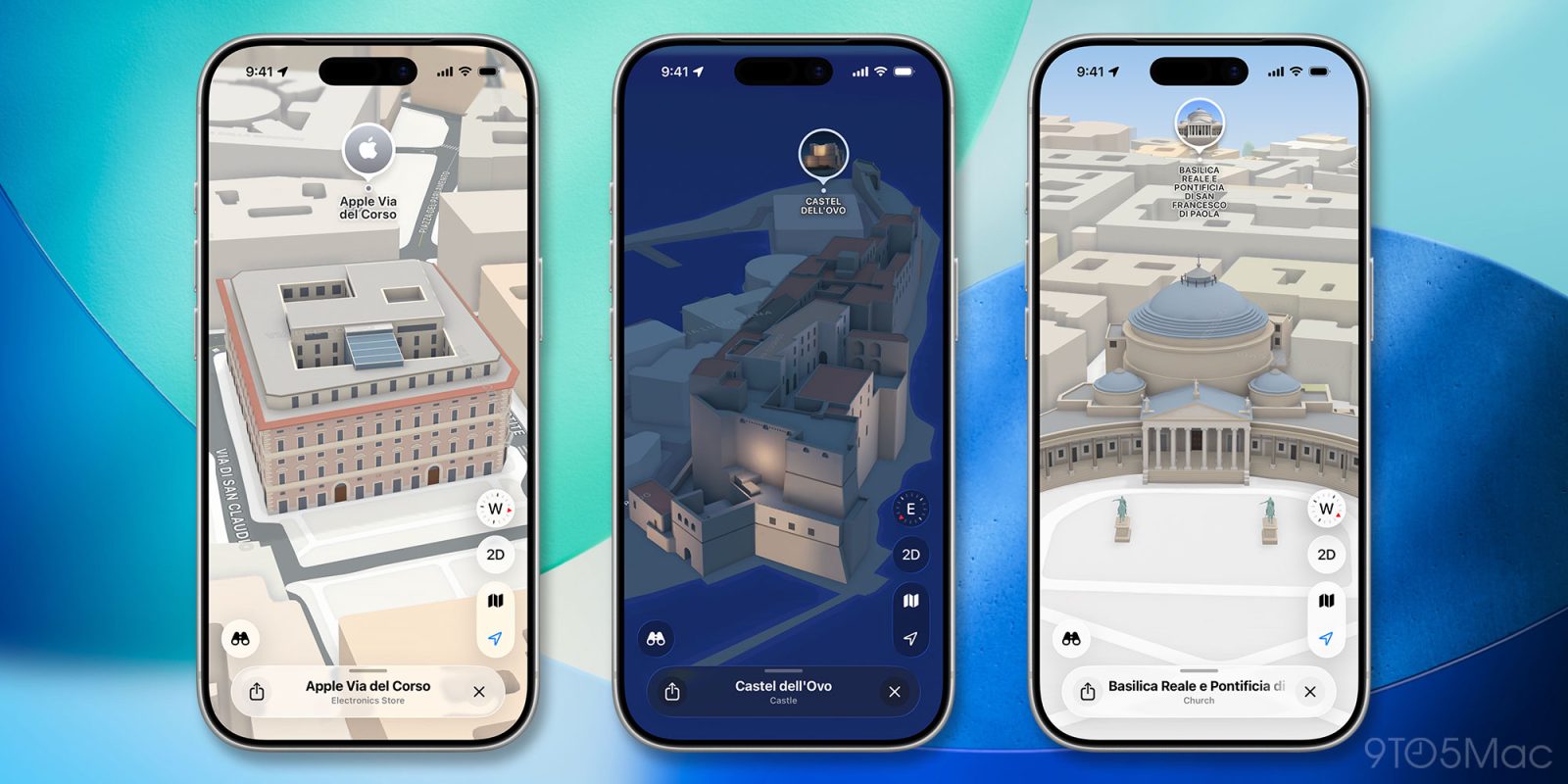 Apple Maps Launches Comprehensive Urban Experience in Rome and Naples
