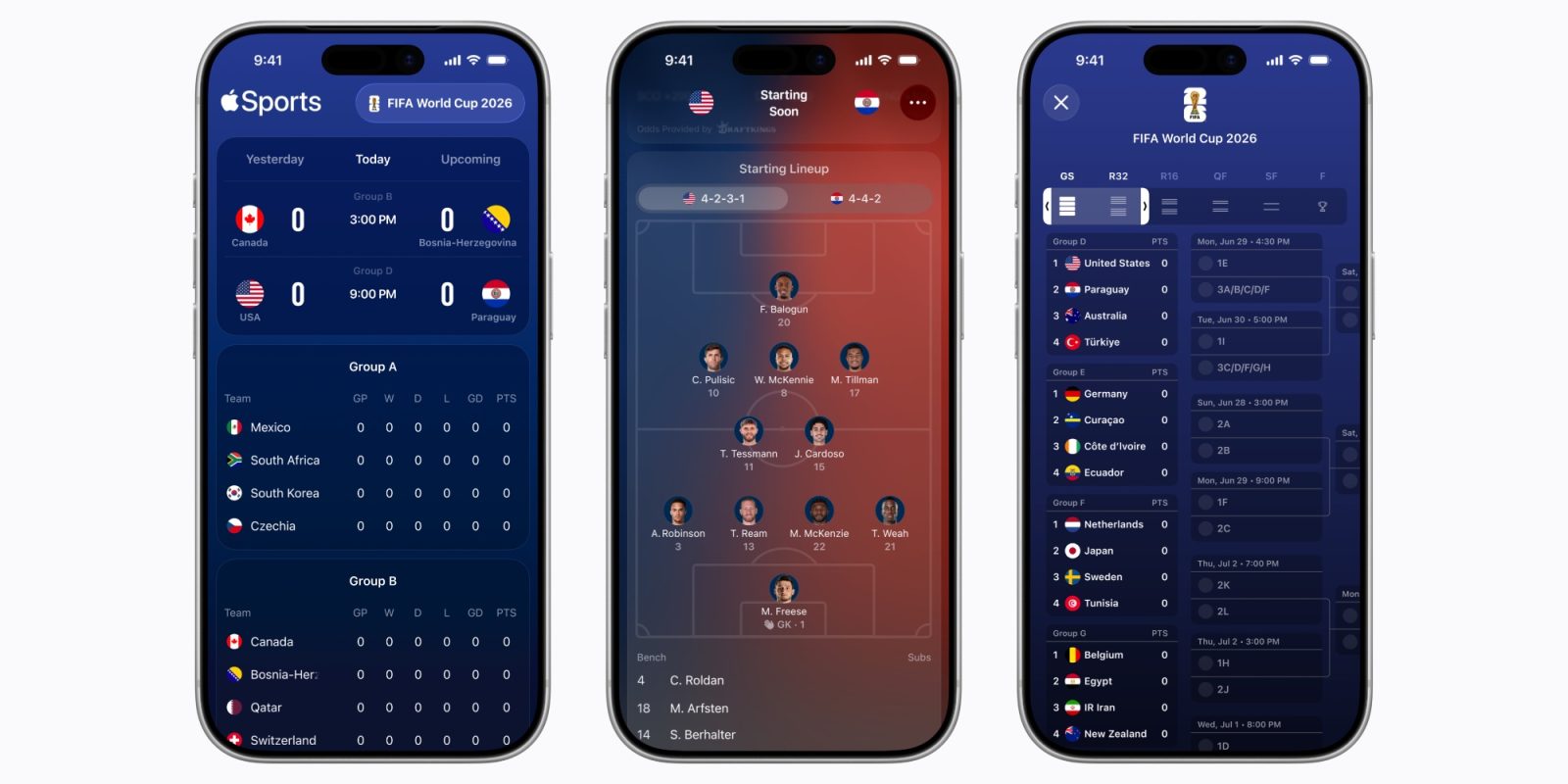 Apple Sports App Launches World Cup Features and Enhances Global Accessibility