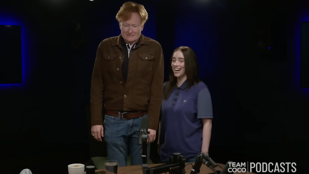 Billie Eilish Persuades Conan O’Brien to Play Slender Man in a Hilariously Brutal Encounter