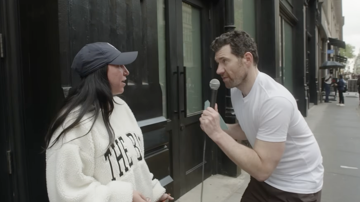 "Billy on the Street Returns with Two Minutes of Yelling and Chaos"