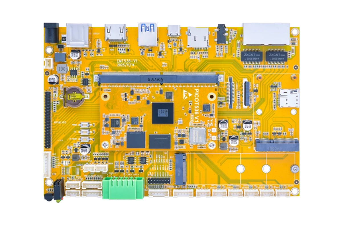Boardcon PICOT536 SoM and EMT536 SBC Highlight Allwinner T536 Edge AI Processor
