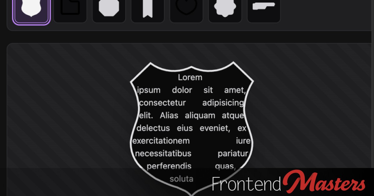 Border Shape