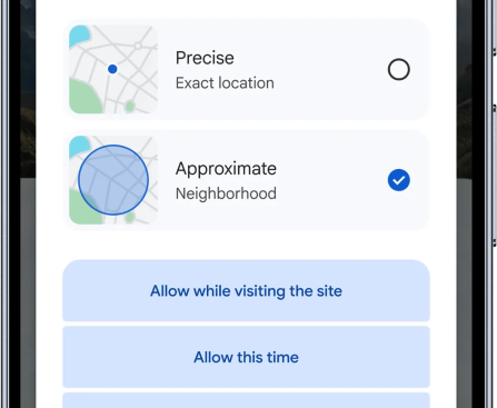 Chrome on Android Now Allows Sharing of Approximate Location Instead of Precise Location