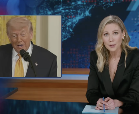'Daily Show' Host Desi Lydic Mocks Trump's Unconventional Mother's Day Message