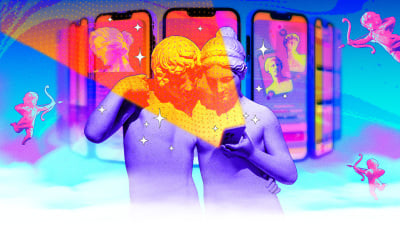 Despite challenges with dating apps, these couples found love.