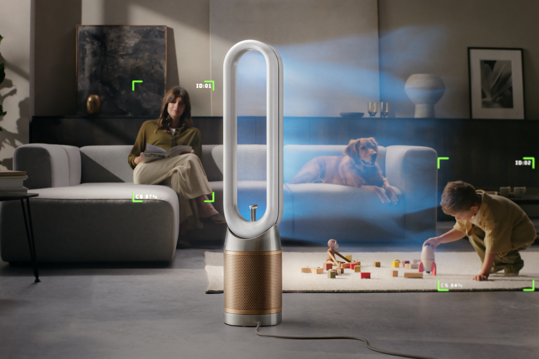 Dyson Adds Camera to Purifier to Track and Deliver Fresh Air Throughout the Room