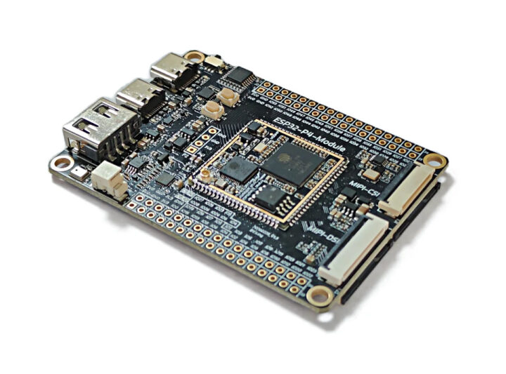 ESP32-P4 + ESP32-C5 Board Includes Raspberry Pi-Compatible MIPI Connectors for Official Displays and Camera Modules