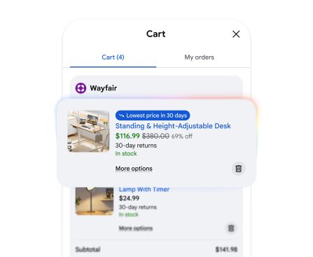 Google's Universal Cart Unveils Price Monitoring and Bargain Discovery Functions