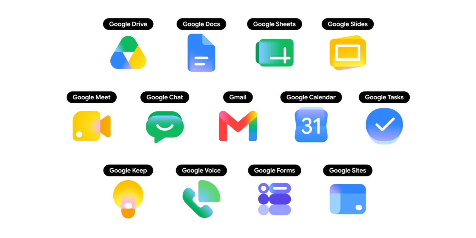 Gradient Google Icon Redesign Starts Deployment