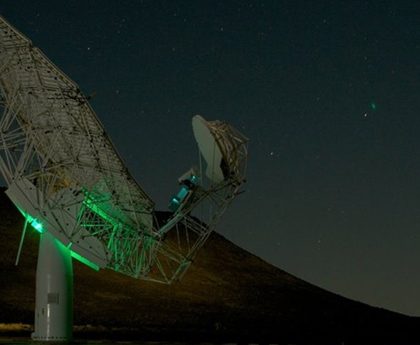 Historic Laser Found 8 Billion Light Years Distant in Serendipitous Discovery