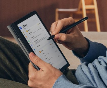 Huion Note E: 8.4-Inch Android 15 Electronic Notebook with Battery-Free, Pressure-Sensitive Stylus