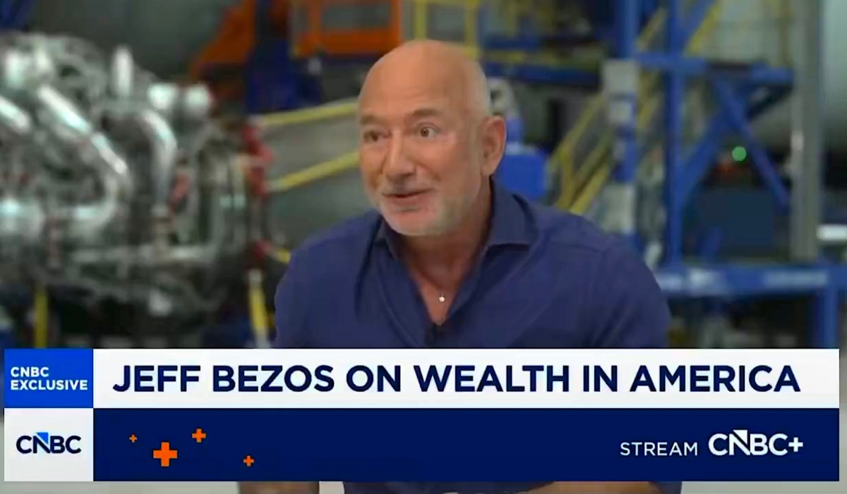 Jeff Bezos Almost Made a Good Point