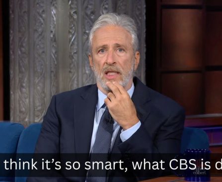 Jon Stewart Reveals His True Thoughts to Stephen Colbert on The Late Show's Conclusion