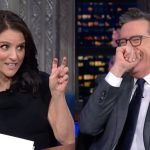 Julia Louis-Dreyfus Delivers a Veep-Style Roast to Stephen Colbert