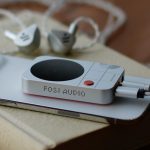 Magnetic Headphone Amplifier featuring DAC and Display Tailored for iPhone