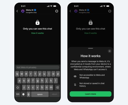 Mark Zuckerberg Unveils 'Completely Private' Encrypted Meta AI Chat