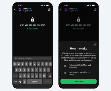 Mark Zuckerberg Unveils 'Completely Private' Encrypted Meta AI Chat