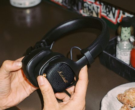 Marshall Reintroduces ANC to Smaller On-Ear Wireless Headphones